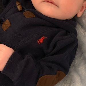 Polo toggle onesie